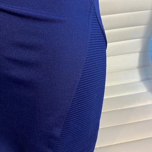 French Connection Blue Bodycon Dress - Picture 3 of 6